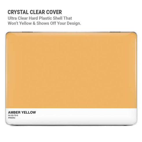 Amber Yellow MacBook Air 13in M1 (2021) Case plus Skin