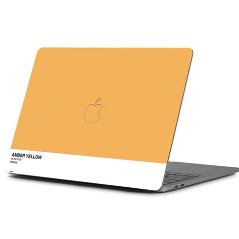 Amber Yellow Apple MacBook Pro 13-inch Skin