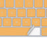 Amber Yellow Magic Keyboard Skin