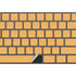 Amber Yellow Magic Keyboard with Numeric Keypad Skin