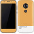 Amber Yellow Moto E5 Play Skin