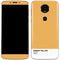 Amber Yellow Moto E5 Plus Skin