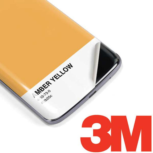 Amber Yellow Moto E5 Plus Skin