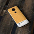 Amber Yellow Moto E5 Plus Skin