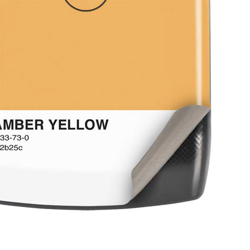 Amber Yellow Motorola RAZR Skin