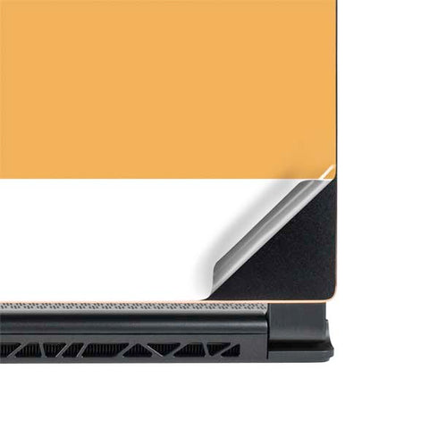 Amber Yellow MSI GS65 Stealth Laptop Skin