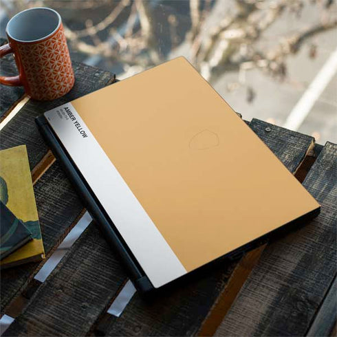 Amber Yellow MSI GS65 Stealth Laptop Skin