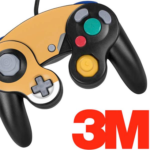 Amber Yellow Nintendo GameCube Controller Skin