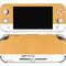 Amber Yellow Nintendo Switch Lite Skin