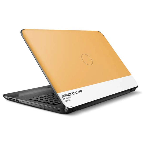 Amber Yellow HP Notebook Skin
