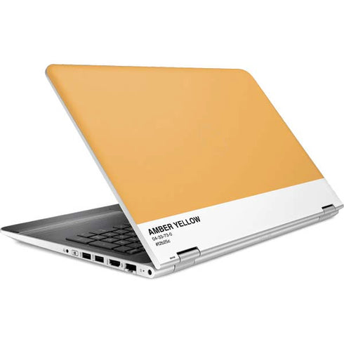 Amber Yellow HP Pavilion Skin