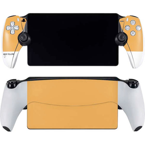 Amber Yellow PlayStation Portal Remote Player Skin