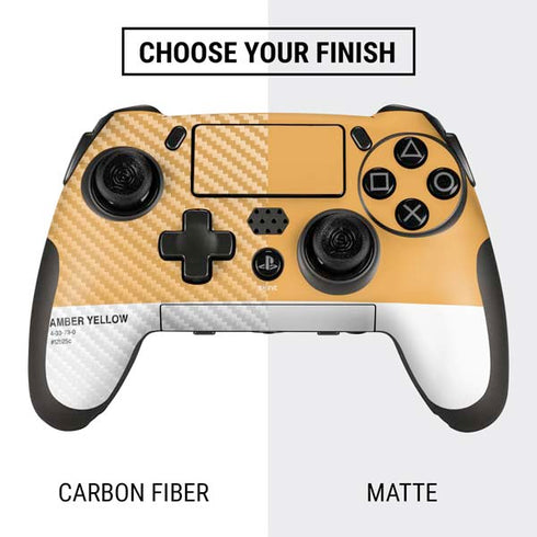 Amber Yellow PlayStation Scuf Vantage 2 Controller Skin