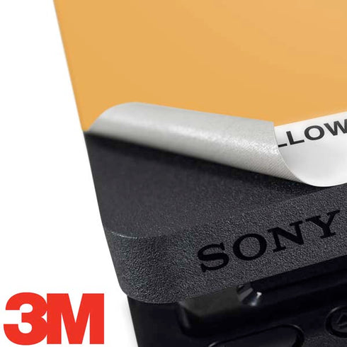 Amber Yellow PS4 Slim Skin