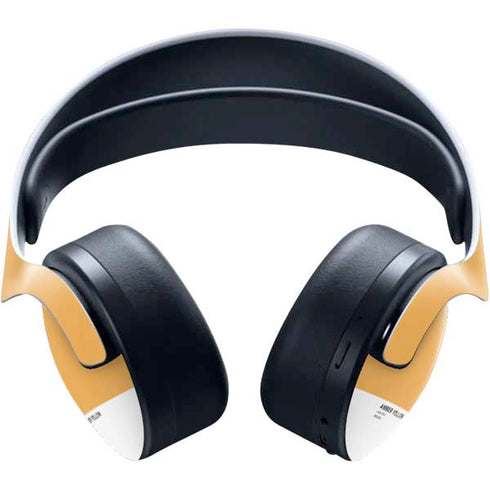 Amber Yellow PULSE 3D Wireless Headset for PS5 Skin