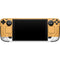 Amber Yellow Steam Deck Handheld Gaming Computer Skin