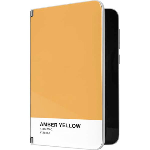 Amber Yellow Surface Duo Skin