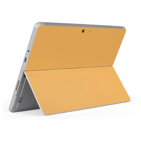Amber Yellow Surface Go Skin