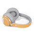 Amber Yellow Surface Headphones Skin