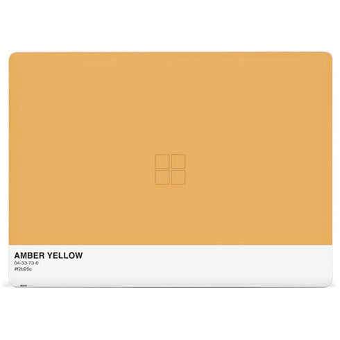 Amber Yellow Surface Laptop 3 13.5in Skin