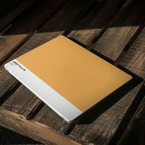 Amber Yellow Surface Laptop 3 13.5in Skin