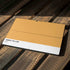 Amber Yellow Surface Pro 7 Skin