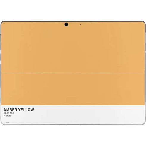 Amber Yellow Surface Pro 8 Skin