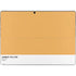 Amber Yellow Surface Pro 8 Skin