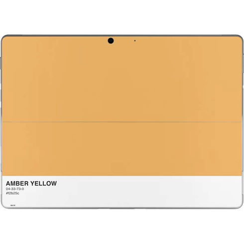 Amber Yellow Surface Pro 9 Skin
