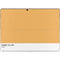 Amber Yellow Surface Pro 9 Skin