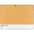 Amber Yellow Surface Pro 9 Skin