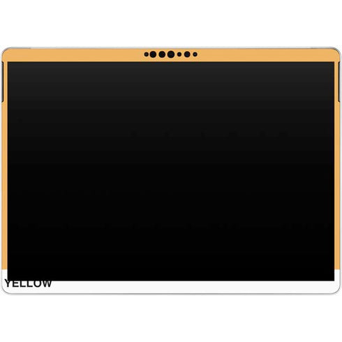 Amber Yellow Surface Pro 9 Skin