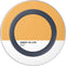 Amber Yellow Wireless Charger Skin