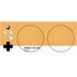 Amber Yellow Xbox Adaptive Controller Skin