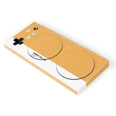 Amber Yellow Xbox Adaptive Controller Skin