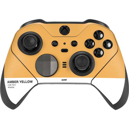 Amber Yellow Xbox Elite Wireless Controller Series 2 Skin