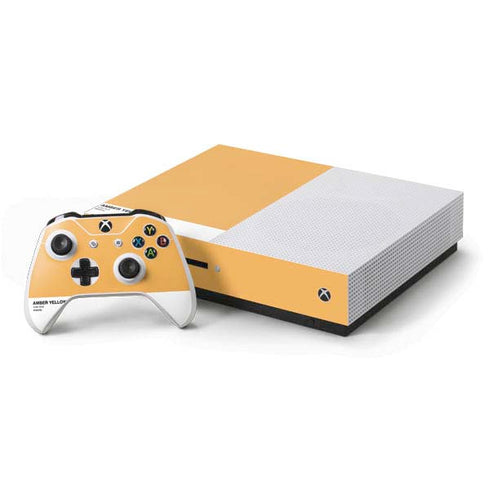 Amber Yellow Xbox One Skins