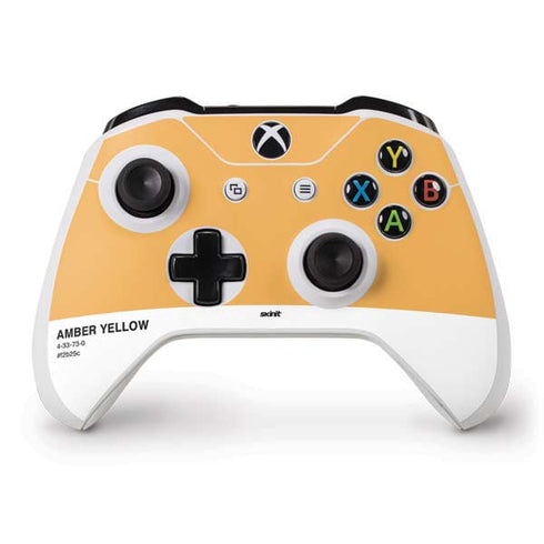 Amber Yellow Xbox One S Controller Skin