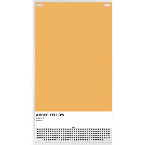 Amber Yellow Xbox Series S Skins