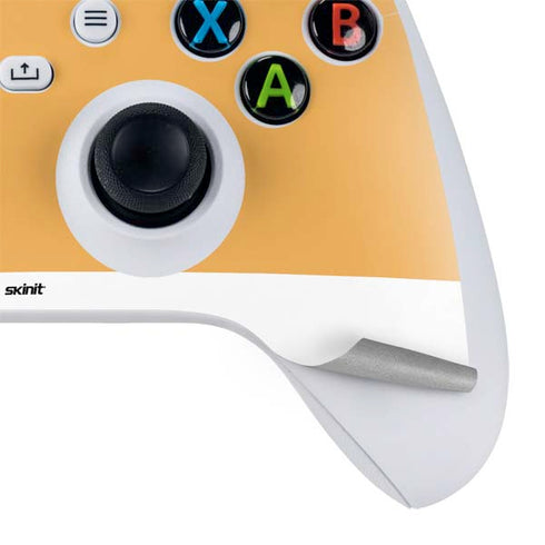 Amber Yellow Xbox Series S Controller Skin