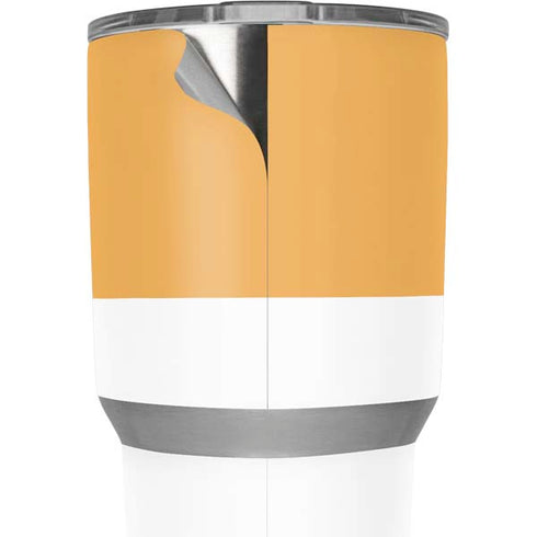 Amber Yellow Yeti 30oz Rambler Tumbler Skin