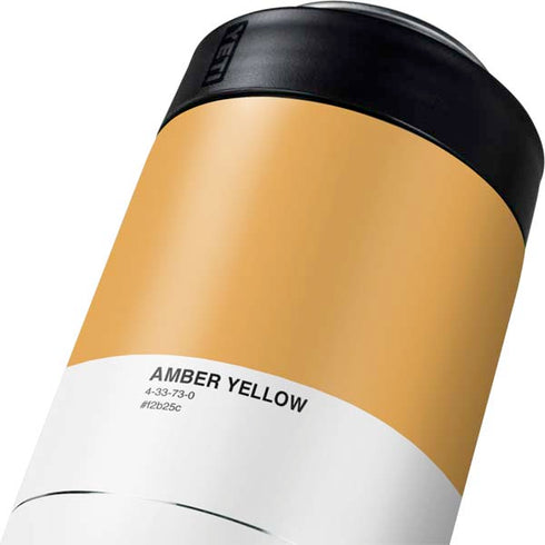 Amber Yellow Yeti Colster Can Insulator Skin