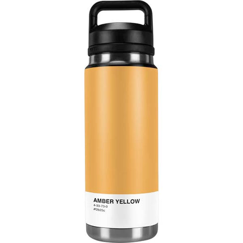 Amber Yellow YETI Rambler 26oz Bottle Skin