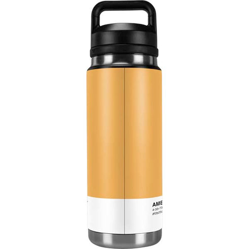 Amber Yellow YETI Rambler 26oz Bottle Skin