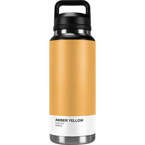 Amber Yellow YETI Rambler 36oz Bottle Skin