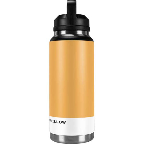 Amber Yellow YETI Rambler 36oz Bottle Skin