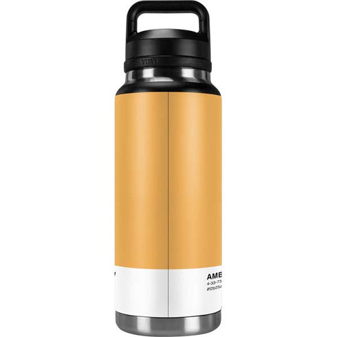 Amber Yellow YETI Rambler 36oz Bottle Skin