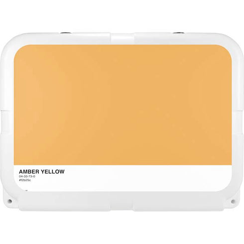 Amber Yellow YETI Tundra 35 Hard Cooler Skin