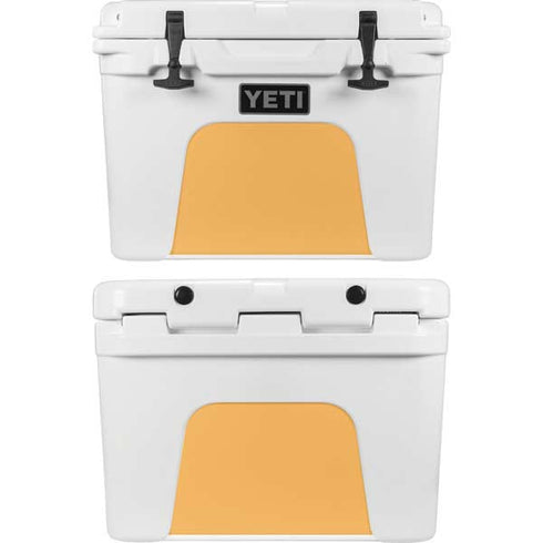 Amber Yellow YETI Tundra 35 Hard Cooler Skin
