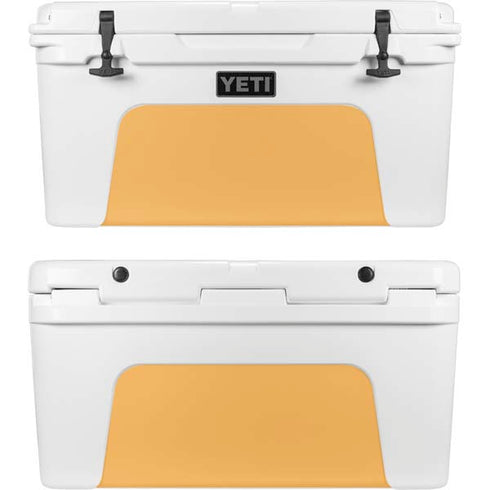 Amber Yellow YETI Tundra 75 Hard Cooler Skin